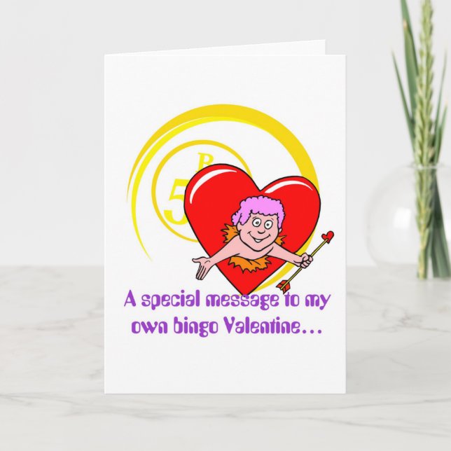 Bingo cards - Valentine (Front)
