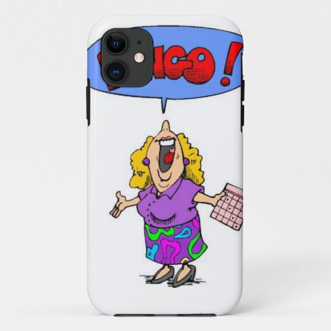 Bingo Case-Mate iPhone Case (Back)