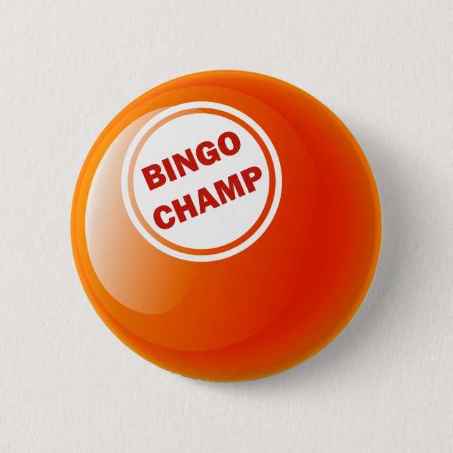 BINGO CHAMP BINGO BALL BUTTON (Front)