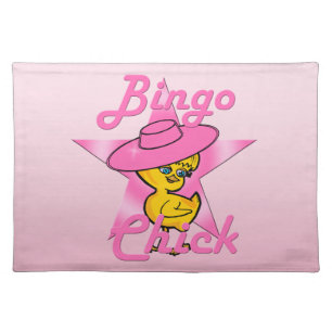 Bingo Chick #8 Placemat