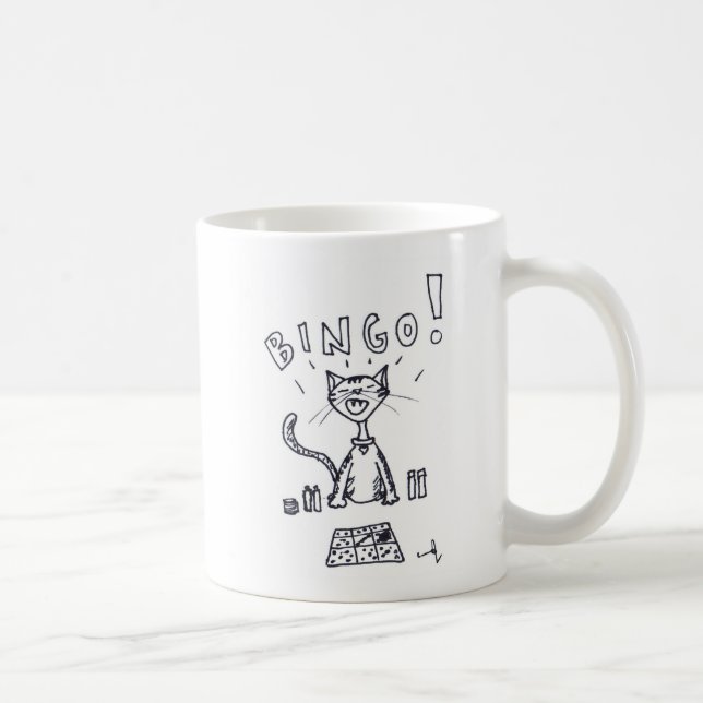 Bingo Clawde Coffee Mug (Right)