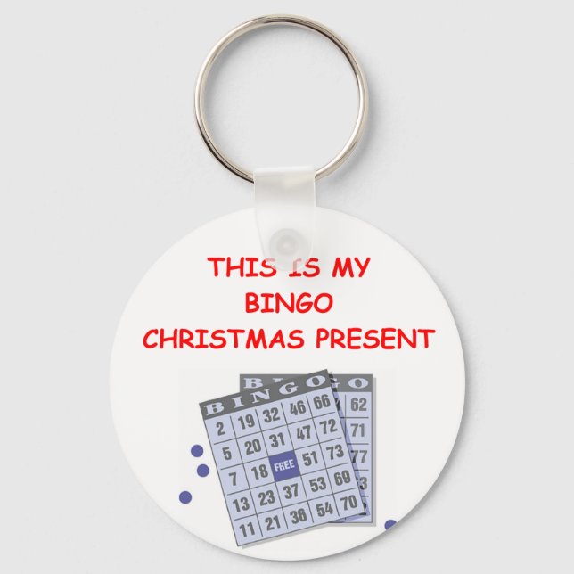 BINGO cristmas Keychain (Front)
