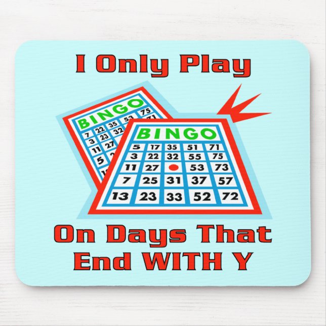 Bingo Days Mouse Pad (Front)