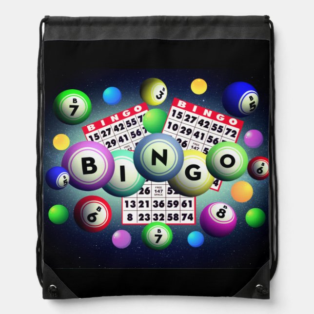 Bingo    drawstring bag (Front)