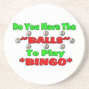BINGO DRINK COASTER