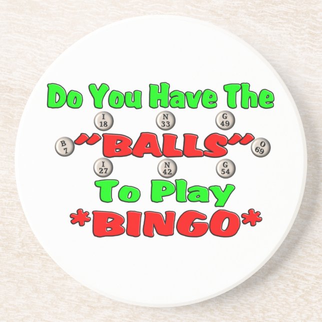 BINGO DRINK COASTER (Front)