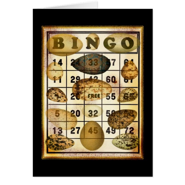Bingo Egg Cards (Front)