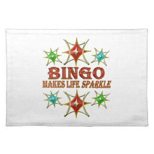 BINGO FANCY STARS CLOTH PLACEMAT