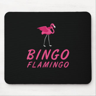 Bingo Flamingo Mouse Pad