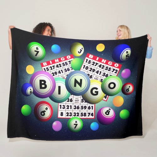 Bingo  fleece blanket