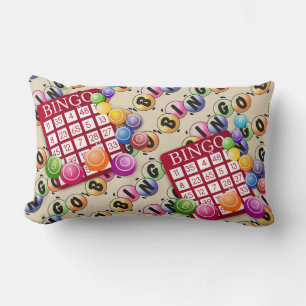 Bingo Fun Lumbar Pillow
