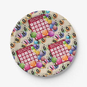 Bingo Fun Paper Plates