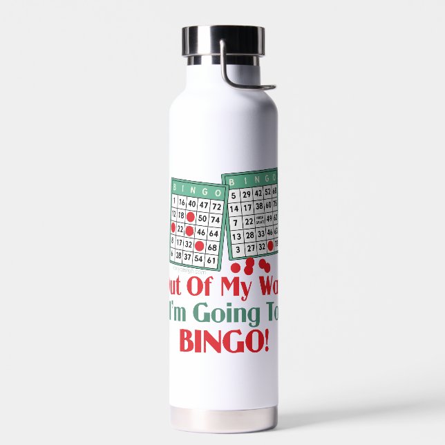 Bingo Funny Water Bottle (Left)