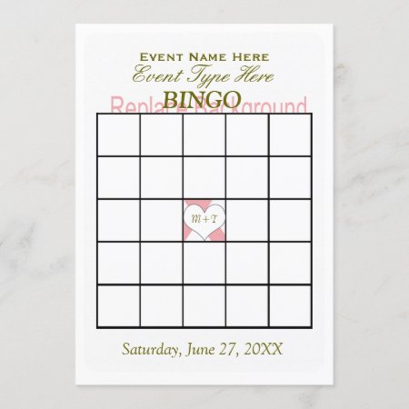 Bingo Game Template