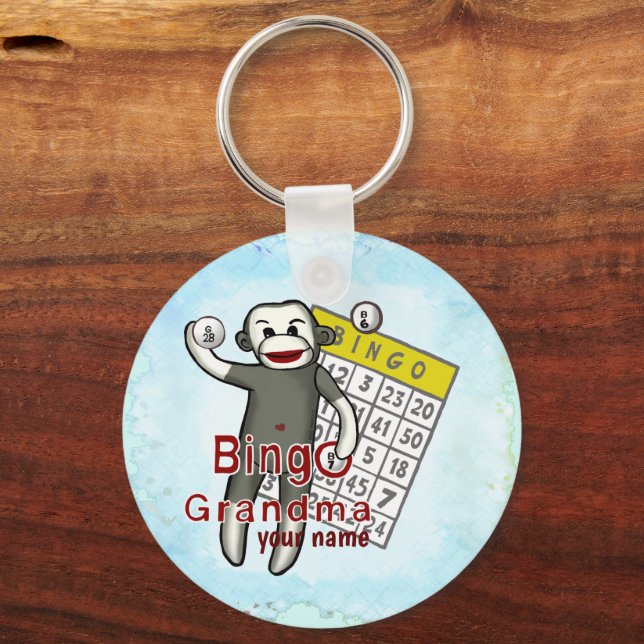 Bingo Grandma keychain (Front)