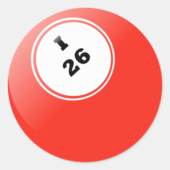 Bingo I-26 Sticker (Front)