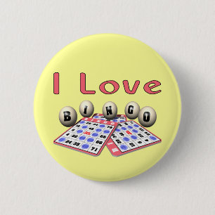 Bingo: I Love Bingo Button
