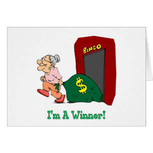 Bingo - I'm A Winner Cards