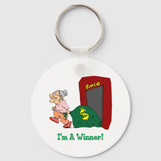 Bingo - I'm A Winner Keychain