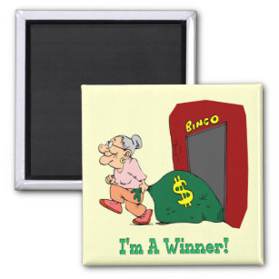 Bingo - I'm A Winner Magnet
