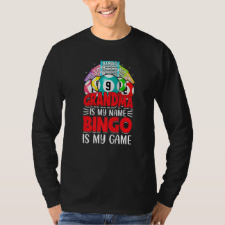 Bingo Is My Bingo Grandma Player Women Mother's D T-Shirt