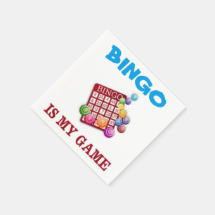 BINGO IS MY GAME NAPKINS