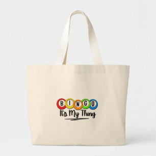 BINGO, It’s My Thing Large Tote Bag