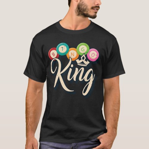 Bingo King Game T_Shirt