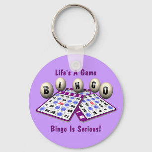 Bingo: Life's A Game Keychain