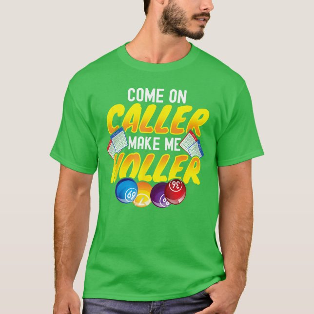 Bingo Lottery Game Lucky Players Small family T-Shirt (Front)
