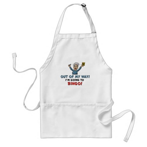 Bingo Lovers Adult Apron