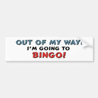 Bingo Lovers Bumper Sticker