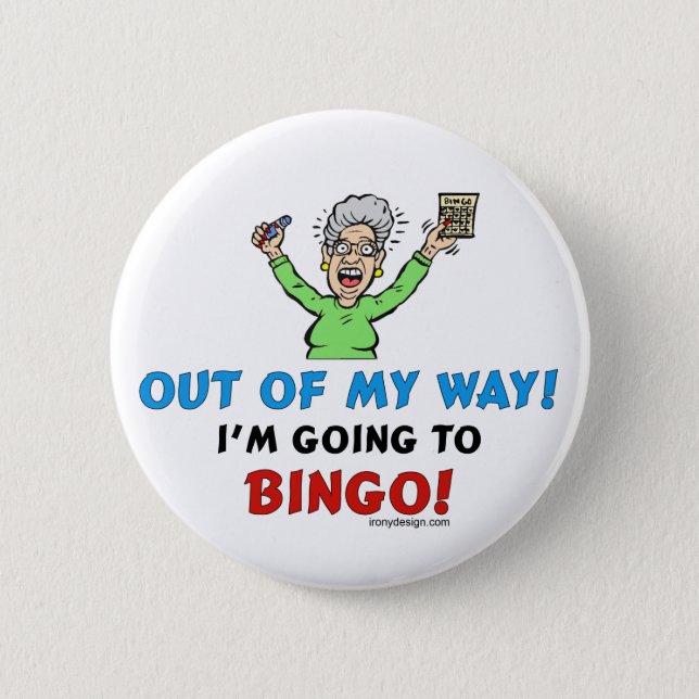 Bingo Lovers Button (Front)