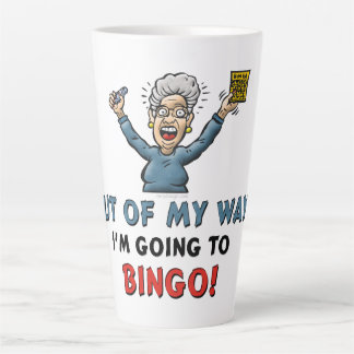 Bingo Lovers Latte Mug