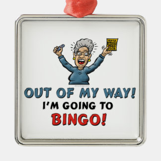 Bingo Lovers Metal Ornament