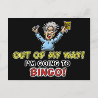 Bingo Lovers Postcard