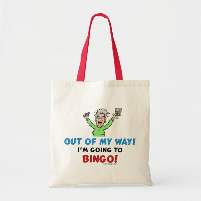 Bingo Lovers Tote Bag (Front)