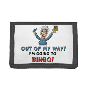 Bingo Lovers Tri-fold Wallet