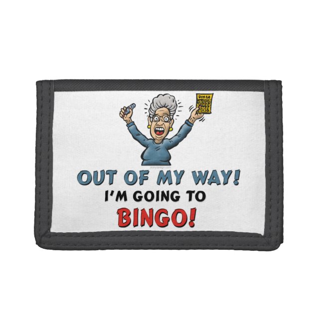 Bingo Lovers Trifold Wallet (Front)