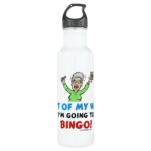 Bingo Lovers Water Bottle (Front)