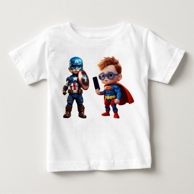 BINGO Marvel Heroes T-Shirt For Kids & Infant Baby (Front)