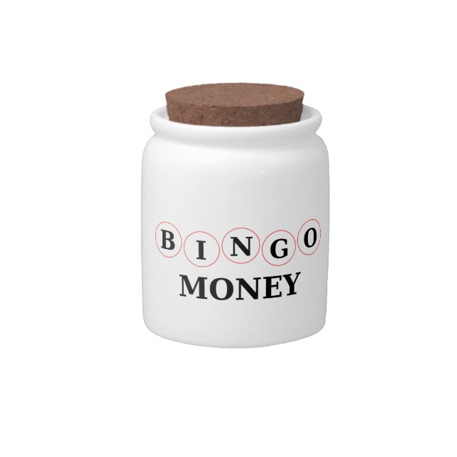 BINGO Money Jar (Front)