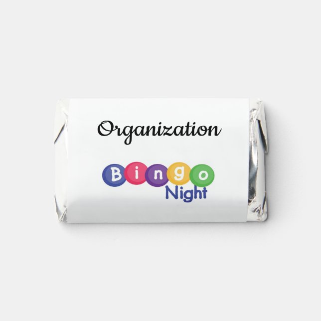 BINGO NIGHT Assorted Chocolates Hershey's Miniatures (Front)