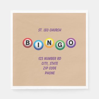 BINGO Paper Napkins