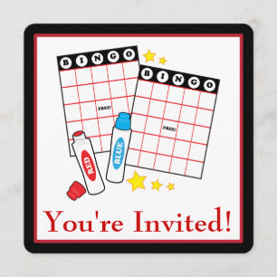 Bingo Party Invitation