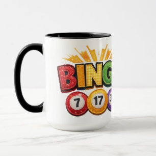 BINGO Patchwork Appliqué Mug