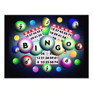 Bingo photo print
