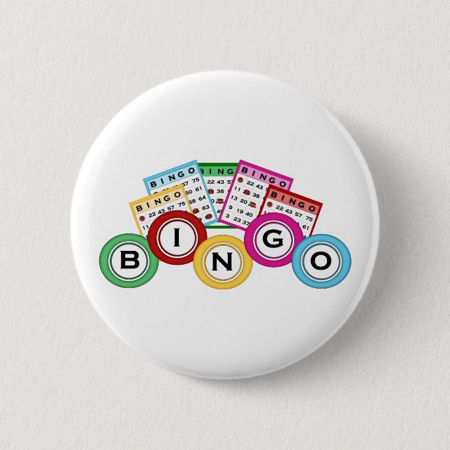Bingo Pinback Button (Front)