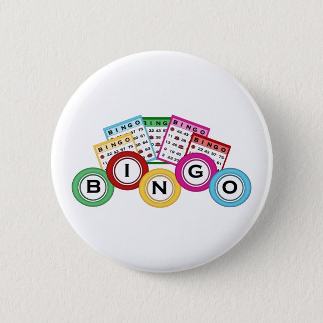 Bingo Pinback Button (Front)