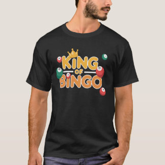 Bingo Player Gambling Lottery Bingo Card Bingo Kin T-Shirt